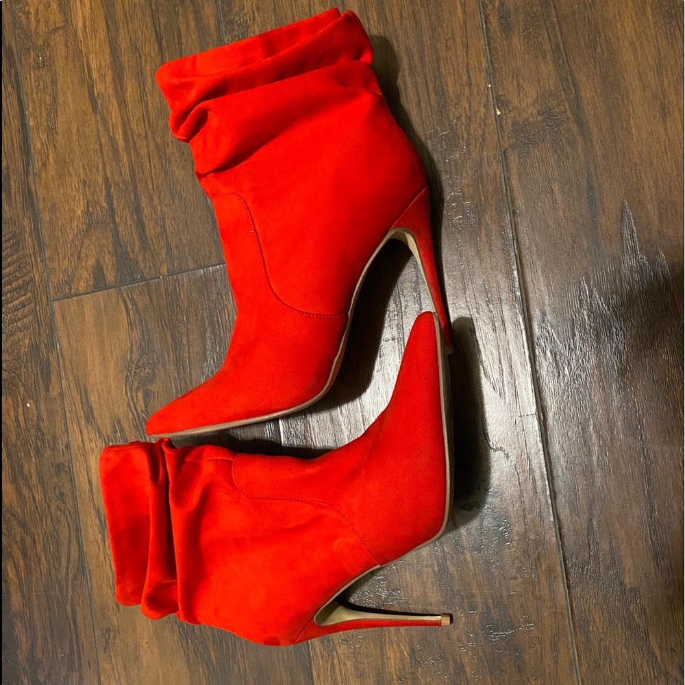 Red booties